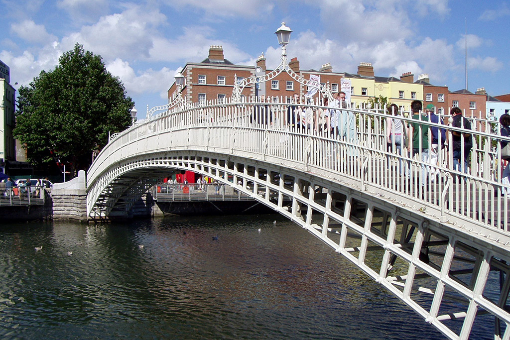 Dublin's Ha'penny Bridge